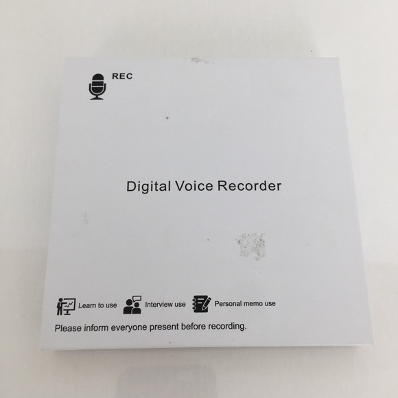 Digital Voice Recorder Watch Black NEW NIB - Picture 3 of 12
